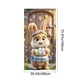 thumbnail image 3 of CaiYueKe Easter Door Cover Curtain Decoration for Spring Holiday Party, Bunny Egg Themed Hanging Door Banner Wall Decor, Festive Home Indoor Outdoor Welcome Sign with Religious Cross Pattern, 3 of 7