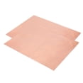 thumbnail image 1 of Qiilu 2Pcs Multi Function Practical Single Sided Conductive EMI Shielding Copper Foil Tape , Conductive Copper Tape, Copper Tape Sheet, 1 of 6