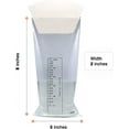 thumbnail image 3 of Ever Ready First Aid Emesis Vomit Bags with Funnel and Leakproof Non-Return Valve for Travel and Motion Sickness, 12 Pack, 3 of 5