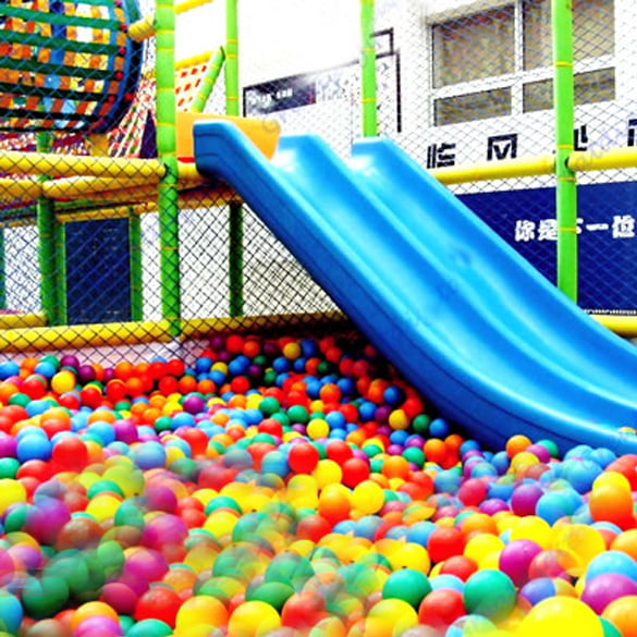 8CM Thick Plastic Ocean Ball For Children Ball Kids Multi Coloured Ball Y5R3 