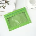 Hixanqinu Stationery Pouch Pencil Case With Transparent Window