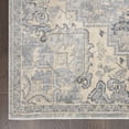 thumbnail image 6 of Nourison Home Moroccan Celebration KI382 Gray/Ivory/Blue Indoor Area Rug - 5'3 X 7'3, 6 of 8