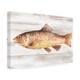 thumbnail image 2 of Annie Warren 'Spotted Trout I' Canvas Art, 2 of 4