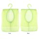 thumbnail image 3 of Sac de rangement en maille multi-usages à suspendre pour chaussettes, bas, soutien-gorge, sous-vêtements, salle de bain, vert clair, 3 of 4