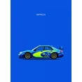 thumbnail image 2 of Rogan, Mark 15x18 Gold Ornate Wood Framed with Double Matting Museum Art Print Titled - Subaru Impreza, 2 of 4