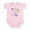 Petal Pink, variant on CafePress - Wrapped Around My Finger Infant Bodysuit - Baby Light Bodysuit, Size Newborn - 24 Months