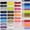 47 Inch-120CM, variant on 27 Pairs Flat Colored Shoelaces – 27 Color Assorted Shoestrings Set, Colorful Laces for Sneakers & Athletic Shoes