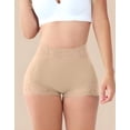 thumbnail image 1 of Pantalones moldeadores de abdomen y cadera de talla grande de estilo europeo y americano, moldeadores de glúteos, pantalones tipo bóxer ajustados de cintura media con cintura de plástico, 1 of 6