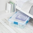 thumbnail image 3 of Sterilite Boîte Étanche 35L- Bleu, 3 of 3