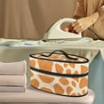 thumbnail image 2 of HELLHERO Handheld Steamer Iron Storage Bag Giraffe Print Design with Zipper Closure Travel Steam Iron Case, Case Only, 2 of 6