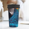 thumbnail image 6 of Logiee Modern Style Blue Parrot Print Stainless Steel Coffee Tumbler, Travel Coffee Mug, Insulated Coffee Mug with Lid, Spill Proof Coffee Cup, Portable Thermal Mug, 6 of 8