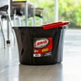 thumbnail image 6 of Libman High Power Utility Bucket 3.5 Gallon Black Polypropylene with Ergonomic Handle, 6 of 16