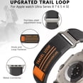 thumbnail image 4 of Correa Extensible De Nylon Sport Unisex S / M / L 42 / 44 / 45 / 49 mm Para Apple Watch Ultra Compatible Con Serie 8 / 7 / 6 / 5 / 4 / 3 / 2 / 1 / SE, 4 of 5