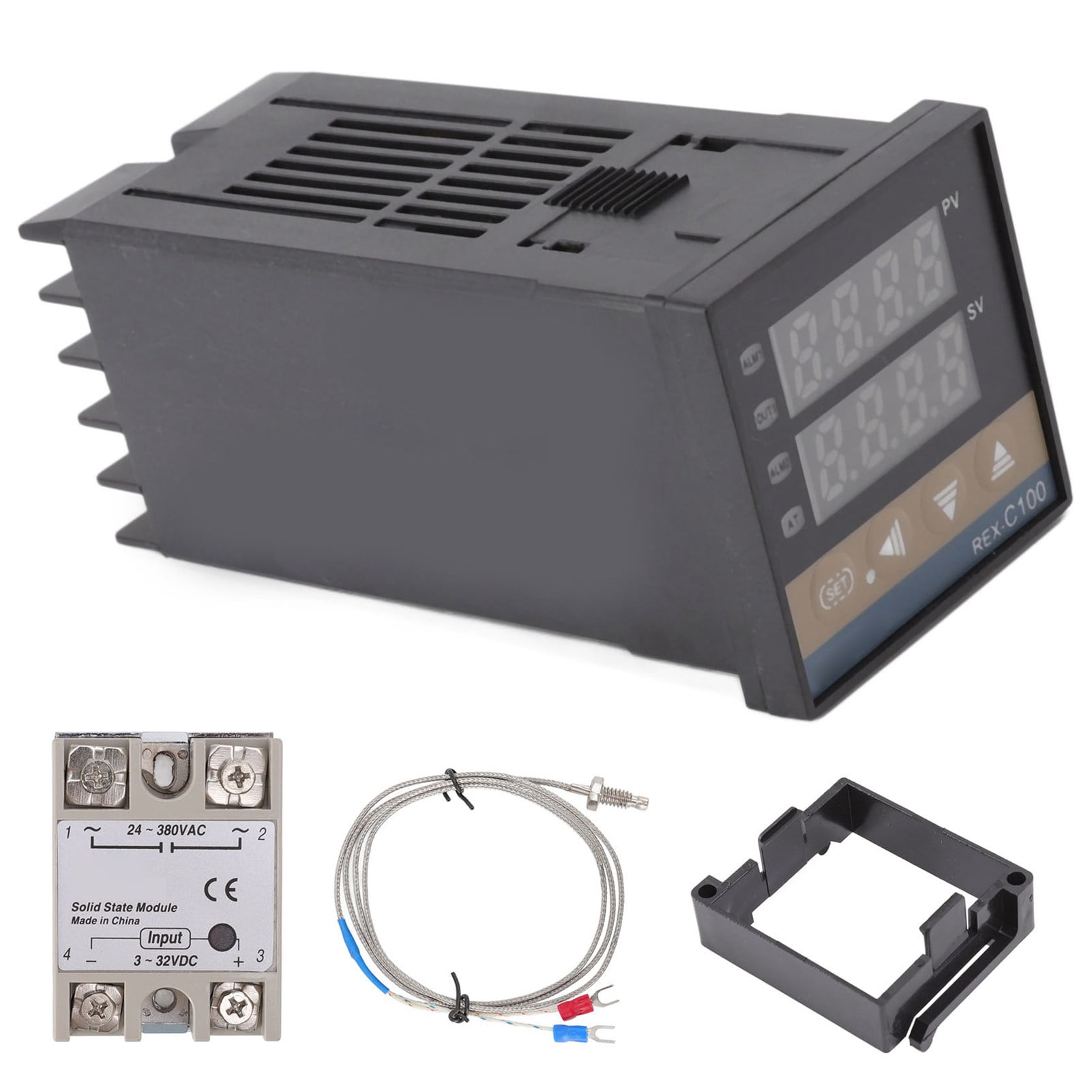 Digital PID Thermostat Temperature Controller, 0 To 1300  degrees Celsius  PID Temperature Controller Professional Waterproof  For Chicken House
