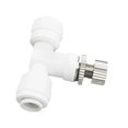 thumbnail image 3 of Precision Water Flow Control Valve 1/4 Tube OD Brass and POM for 10pcs, 3 of 5