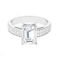 thumbnail image 5 of Empire Jewelry 2.1 Ct Emerald Cut Diamond Rings for Her - 14K White Gold Rings on Sale - Wedding Jewelry for Bridesmaids - Anniversary Gift for Women - Valentine's Day Gifts, 5 of 5