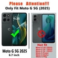 thumbnail image 2 of Funda para teléfono Moto G 5G 2025 [grado militar] con protector de pantalla, 2 of 7
