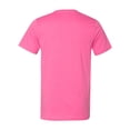 thumbnail image 2 of Bella Canvas Men`s 3001c, M, Charity Pink, 2 of 2