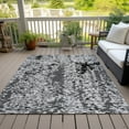 thumbnail image 6 of Addison Rugs Chantille Indoor/Outdoor Transitional Abstract Gray Washable Rectangle Rug, 3' x 5', 6 of 6