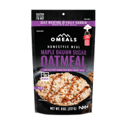 Omeals Maple Brown Sugar Oatmeal 8oz. Pouch Self Heating Camping Meal