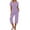 Purple, variant on CLOISE Women Pjs Sets 2-Piece Cozy Short Sleeve Sleepwear Tees and Comfy Capri Pants with Pockets Pjs Sets Comfort Striped Graphic Trendy Loungewear