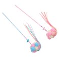 thumbnail image 3 of Weiweiguan 2pcs Cat Playing Rods Cat Interactive Toy Kitten Cat Toy Cat Teaser Stick, 3 of 6