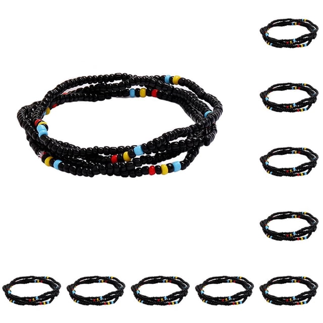 Minnieouse Cuentas Cadena de cintura Estilo simple Niñas Vestido Ornamento Moda Decoración Accesorio Chic Vientre Cadenas Joyería Regalo Tipo 31 tipo 31 10piezas Minnieouse CBP363898