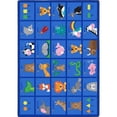 thumbnail image 2 of Joy Carpets Kid Essentials Friendly Phonics Animals Multi 5'4" x 7'8", 2 of 2