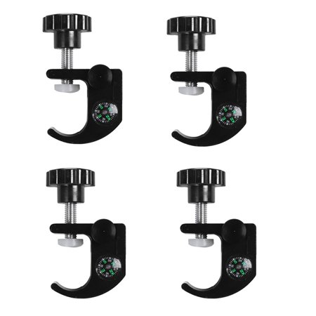 

4X New Corrosion-Resistant Gps Pole Clamp with Open Data Collector Cradle