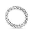 thumbnail image 3 of Bague Éternité 2 1/2 Carat U Prong Diamant Or Blanc 14K, 3 of 3