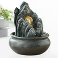 thumbnail image 1 of Elodie Indoor Waterfall Illuminated Home Deck Housewarming Office Tabletop D, 1 of 8