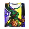 thumbnail image 7 of The Legend of Zelda Game Play Teen T-Shirt Crewneck Short Sleeve Double-Sided Print Summer Tee Shirts Top For Youth Boys Girls Children Large, 7 of 7