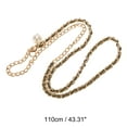 thumbnail image 3 of Unique Bargains 1 Pc Waist Chain Thin Adjustable Waist Cord for Women KhakiGreen, 3 of 6