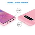 thumbnail image 6 of JETech Slim Fit Case for Samsung Galaxy S10 Plus S10+, Thin Phone Cover with Shock-Absorption and Carbon Fiber Design (Pink), 6 of 7