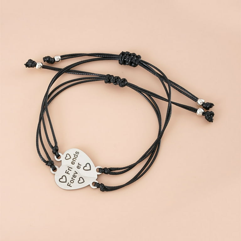 PAPADA Sincere Sister Best Friend Bracelets for 2 Friendship BFF