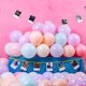 thumbnail image 5 of Kit de globos pastel para fiesta de macarrón de 10 pulgadas, globo de látex rosa para cumpleaños, decoraciones para el día de San Valentín, suministros para fiesta de baby shower (100 unidades), 5 of 6