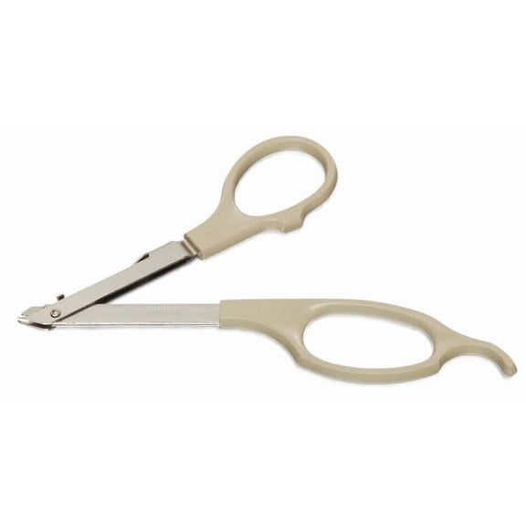 MT Staple Remover Scissors Beige Plastic Handle 1-Count