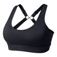 thumbnail image 3 of Everyday Bras for Women Pack of Bra Women S Bras Sports Bra Low Support 2 Cup Push up Bra Womens Bras No Underwire High Support Sports Bras One Shoulder Sports Bra Top Women Sports Bra High Black L, 3 of 6