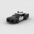 thumbnail image 2 of 1993 Intercept Police Cars MOC Vehicle SWAT Patrol Building Blocks City Speed Champions Crown Victoria Model Technique Kids Toys NEW, 2 of 7