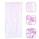 thumbnail image 2 of Transparent Tulle Window Sheer Window Screen Rod Pocket Voile cortinas con patrón de mimbre para la sala de estar del dormitorio 100x200cm (púrpura), 2 of 6