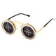 thumbnail image 2 of Moda Steampunk Gótico Flip Up Gafas de sol redondas Marco de metal Lente redonda Vintage Tiroteo Jinwen Gafas de sol retro, 2 of 3
