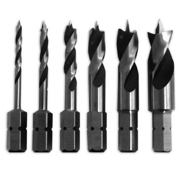 Milescraft 2300 6pc. WoodStubbyBit Set