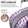 thumbnail image 5 of Lunch Bag Lunch Box for Women Reusable Insulated Lunch Bags,Water-Resistant Concept Pink and Ultraviolet Pineapple Cooler Lunch Tote Bag, Large Capacity for Work Travel Picnic, 5 of 6