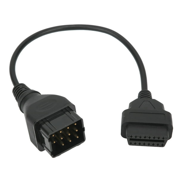 Cable Conector Obd2 Conector Obd2 Para Renault 12 Pines A 16 Pines OBD2 Cable Conector Adaptador OBDII Accesorios De Coche Aptos Para Renault ANGGREK Otros Vehículos