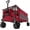 Red, variant on Sunnyfeel Wagon Cart  79 cu ft  550 lb Foldable,Extra Long Fold up  with Side Pocket and Brakes for Camping Sports Garden Shopping