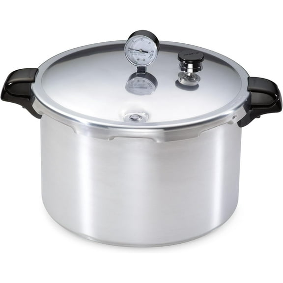 Presto 16-Quart Aluminum canner Pressure Cooker, One Size, Silver