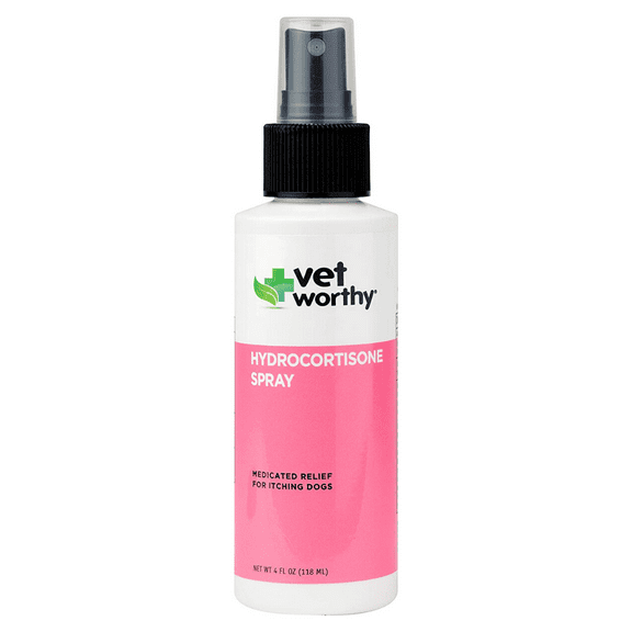 Vet Worthy Hydrocortisone Spray for Dogs (4 oz)