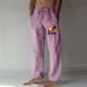 thumbnail image 1 of Pantalones largos para hombre, moda, estampados, casuales, cintura elástica con bolsillo, pantalones deportivos, pantalones de poliéster para hombre., 1 of 4