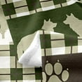 thumbnail image 3 of Erosebridal Wolf Animal Fuzzy Blanket Queen 90x90,Geometric Bear Paw Print Luxury Soft Throw Blanket,Botanical Pine Tree Woodland Fleece Blanket,Rustic Checkered Buffalo Plaid Bed Blanket, 3 of 5