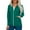 A013-Green, variant on BDPORKAS Women's Warm Up Scrubs Jacket Zip Front Long Sleeve Scrub Jackets Nurse Uniform